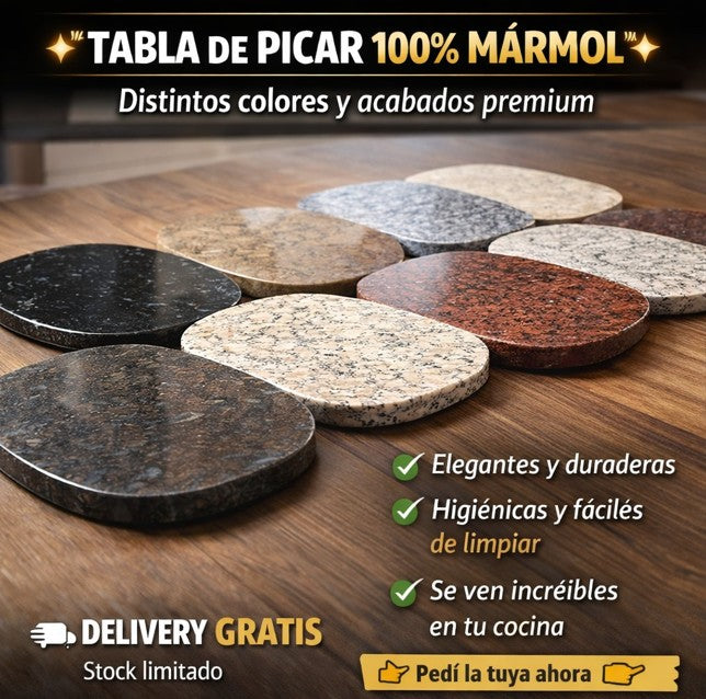 TABLA DE PICAR MARMOL⭐⭐⭐
