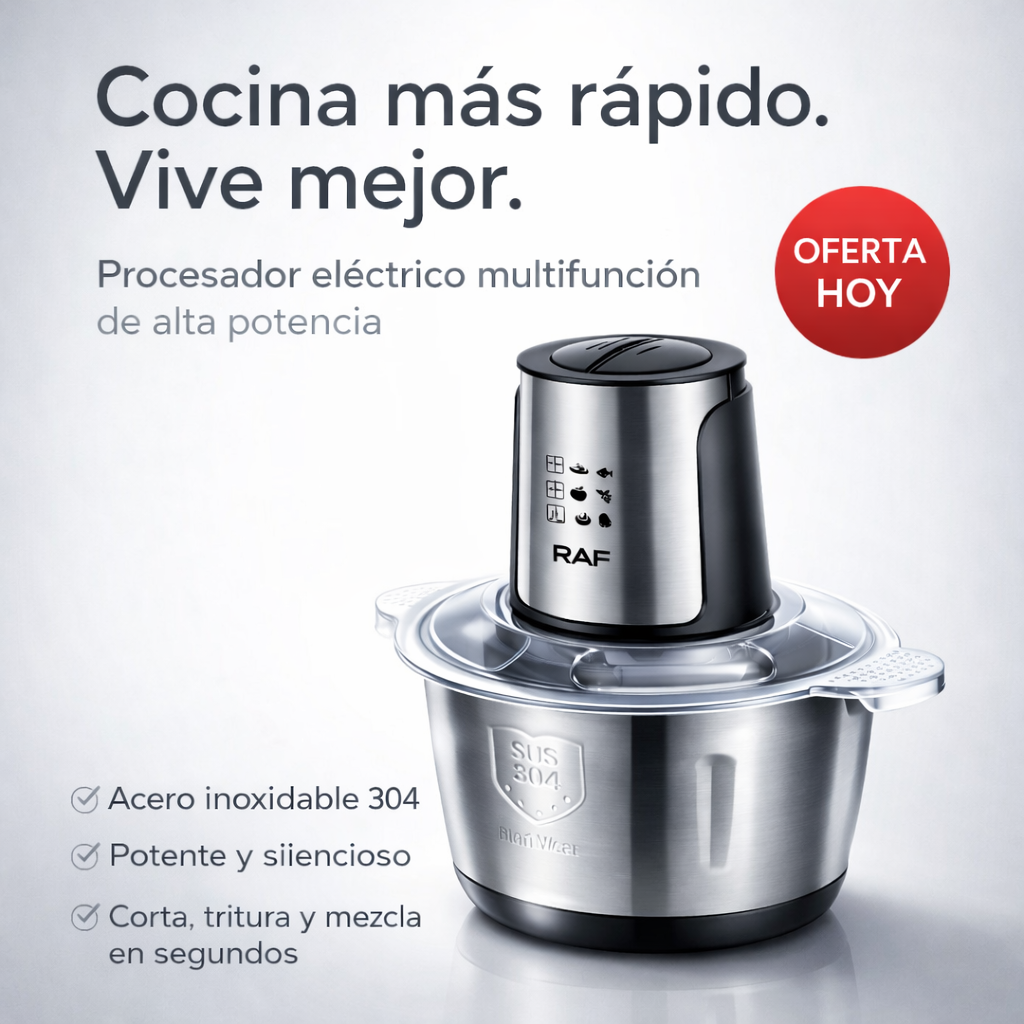 PROCESADOR DE ALIMENTOS - PREMIUM RAF PRO®