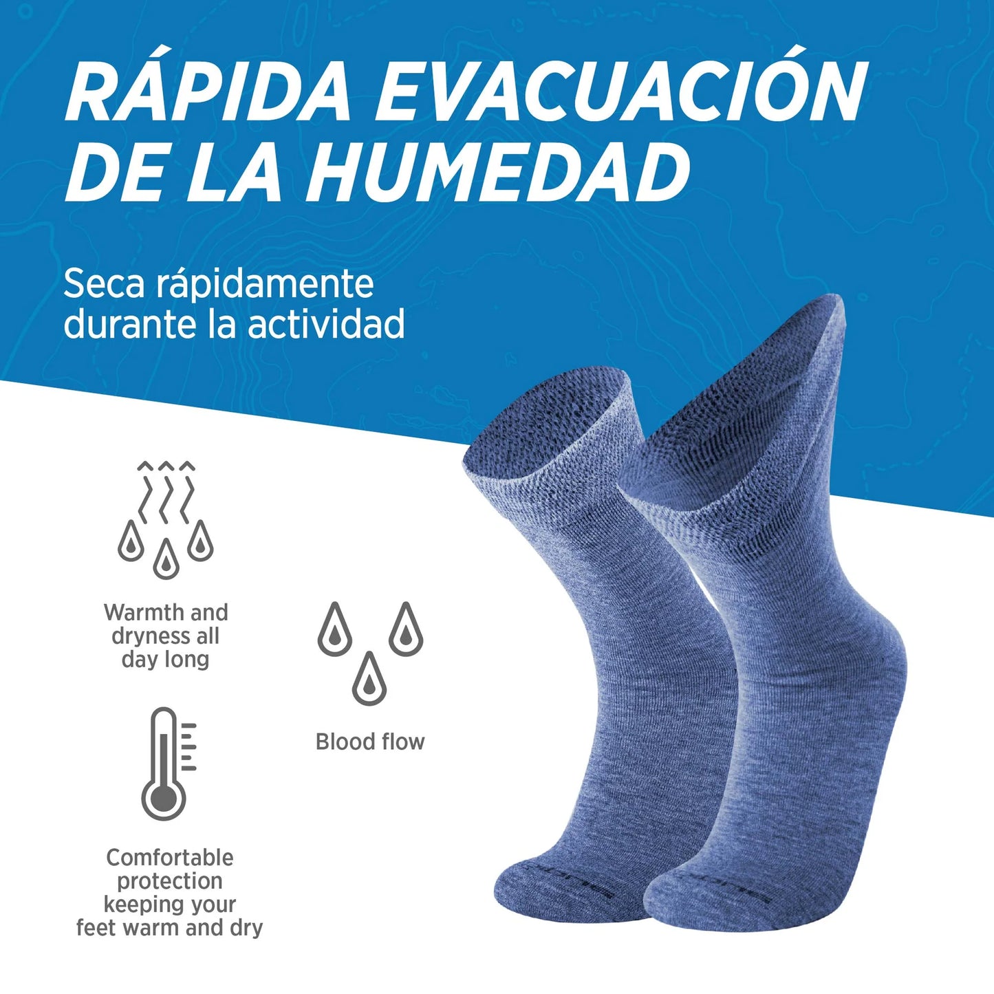 💙🦶 Pack Bienestar: 2 Pares de Medias Terapéuticas
