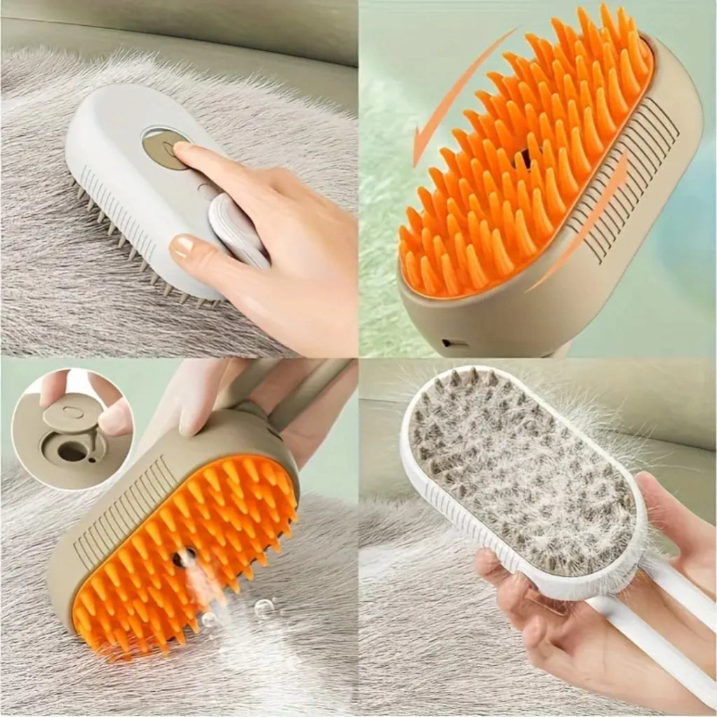 Cepillo Con Vapor Para Mascotas😻🐾