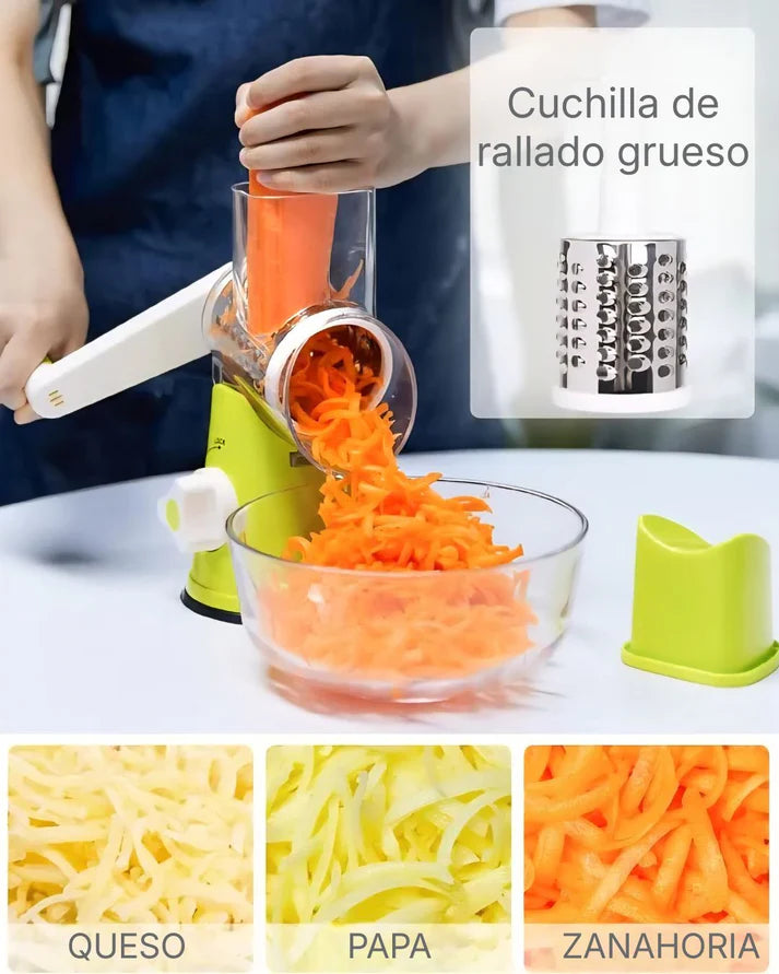 Cortador y Rallador Multifuncional