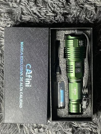 🔦 Linterna Cafini® Ultralight – ¡Iluminación, energía y versatilidad total!