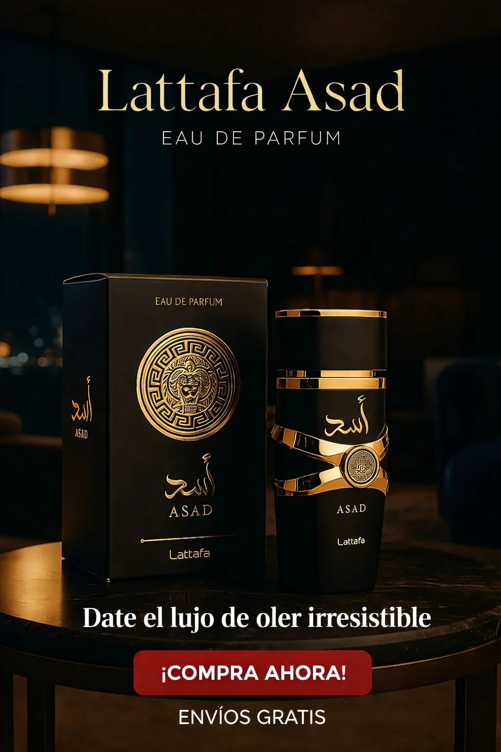 PERFUME ASAD LATTAFA - MASCULINO