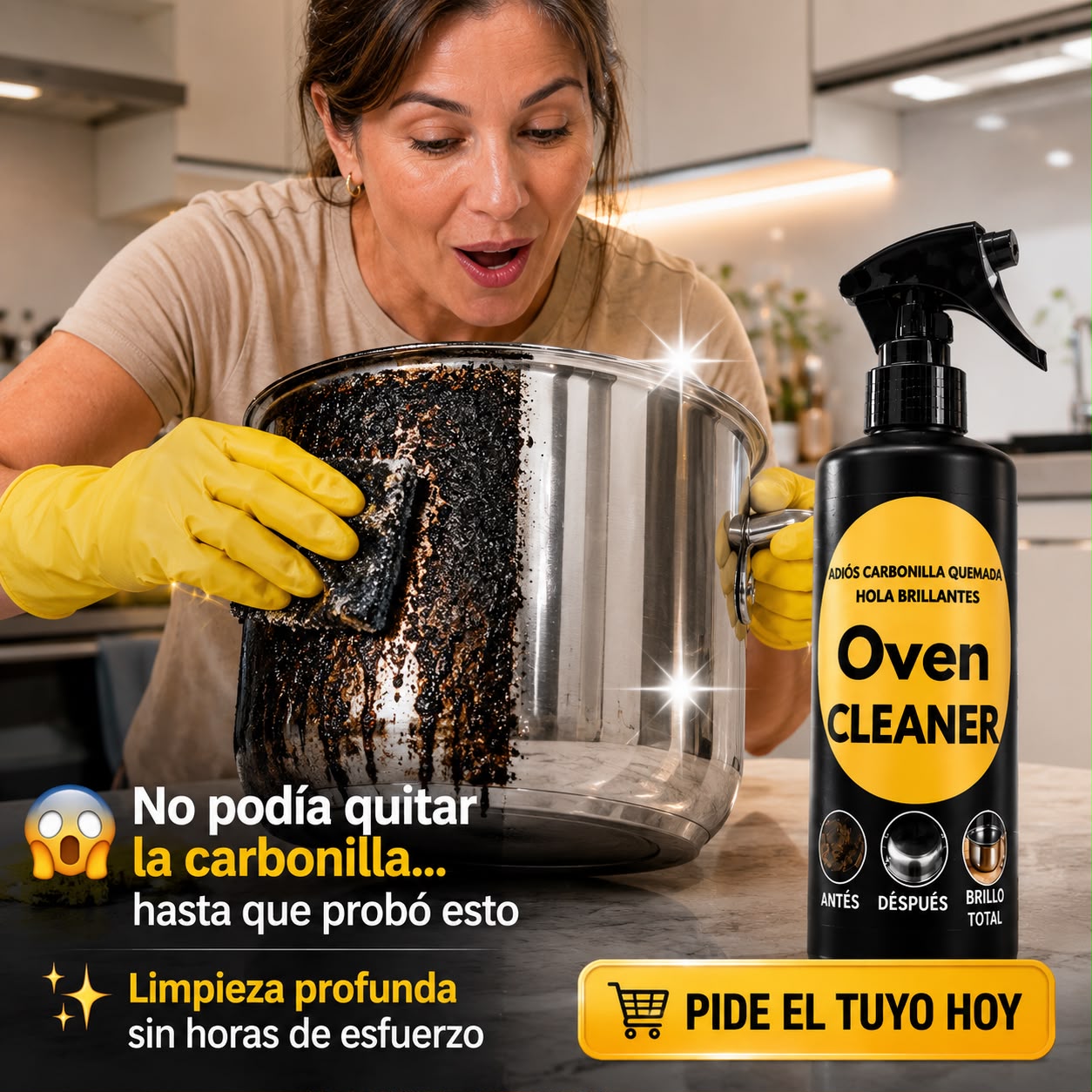 OVEN CLEANER• Removedor de grasa y carbonillas